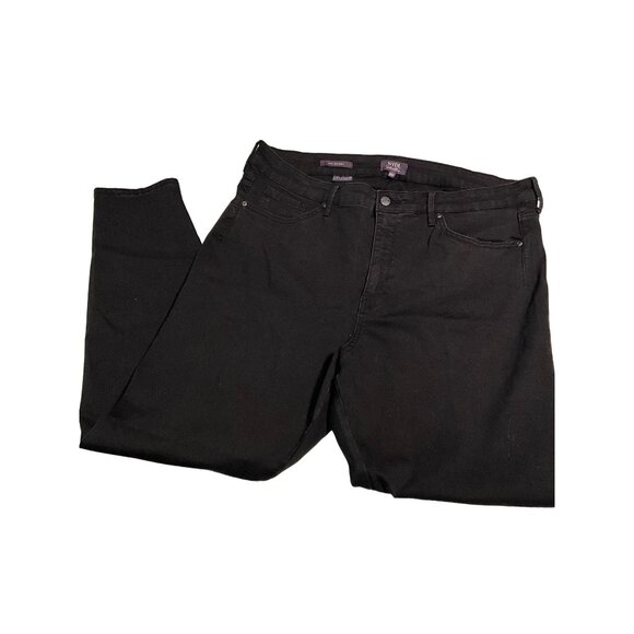 NYDJ Black Ami Skinny 18W Lift Tuck Technology Pockets‎ Zip Front - Picture 1 of 6